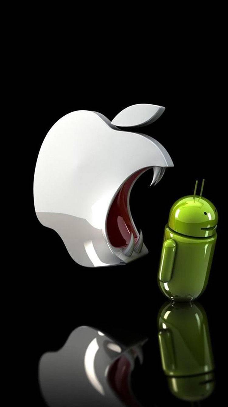 iPhone Apple spise Android Wallpaper