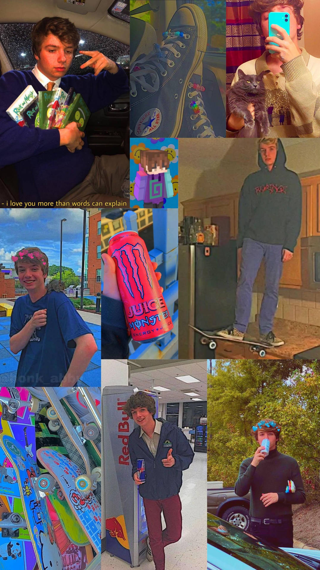 Collage Vsco Di Karl Jacobs Sfondo