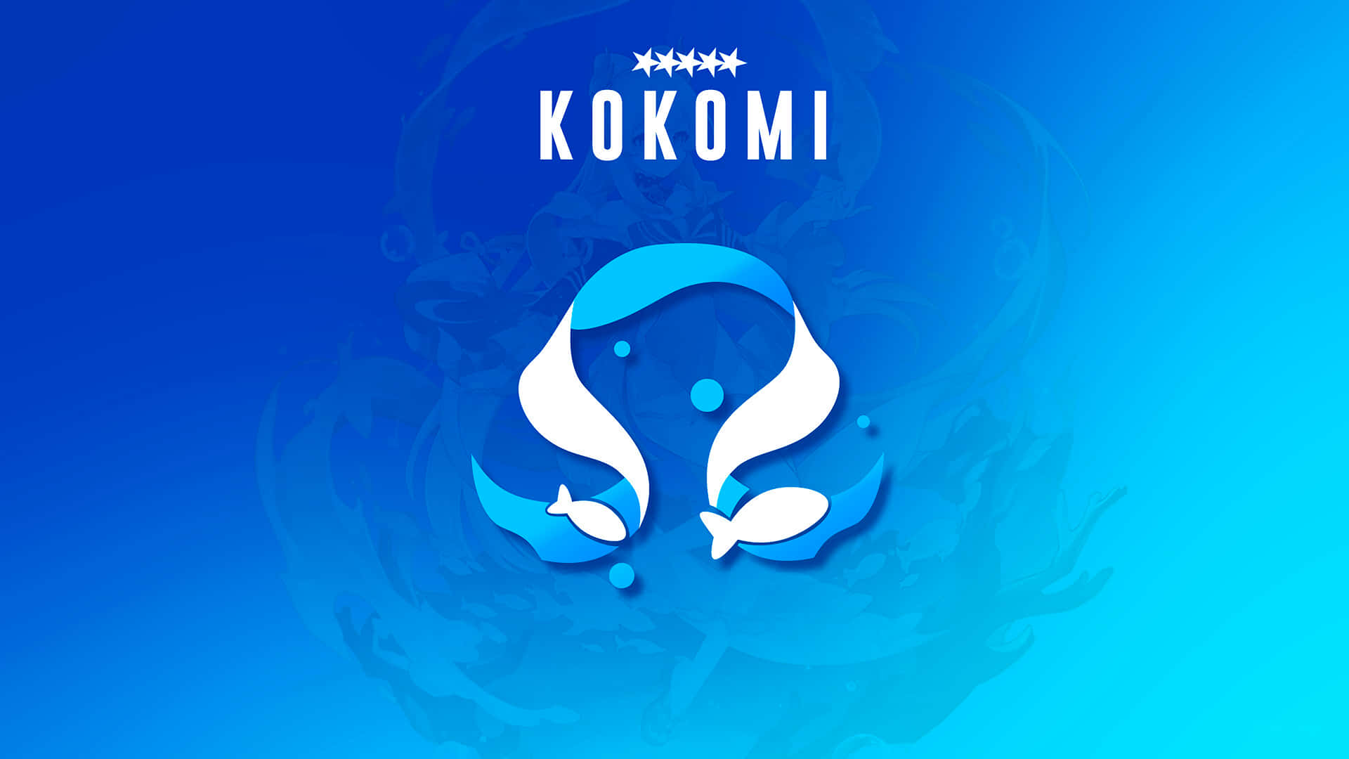 Attnjuta Av En Dag På Stranden Med Kokomi Wallpaper