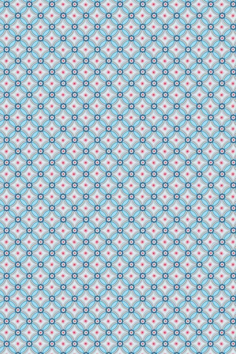 Leichtblauesmedaillonmuster Wallpaper