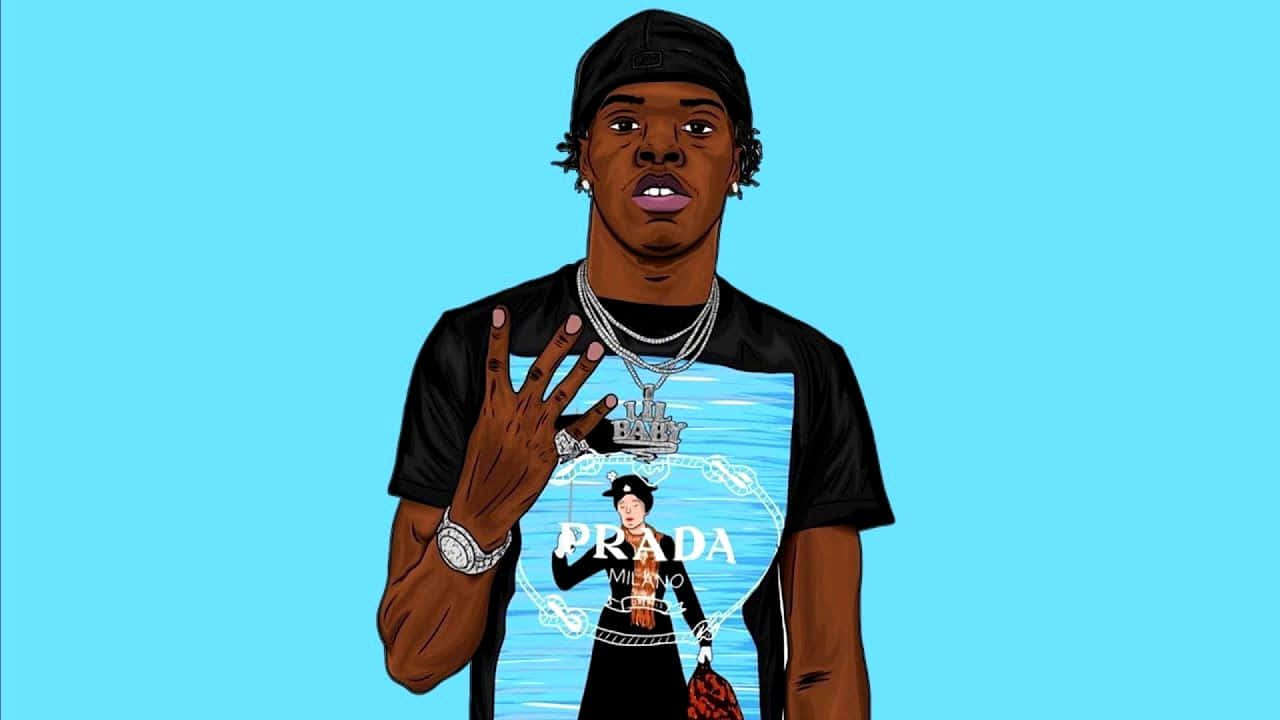 Desenho Animado Do Lil Loaded. Papel de Parede