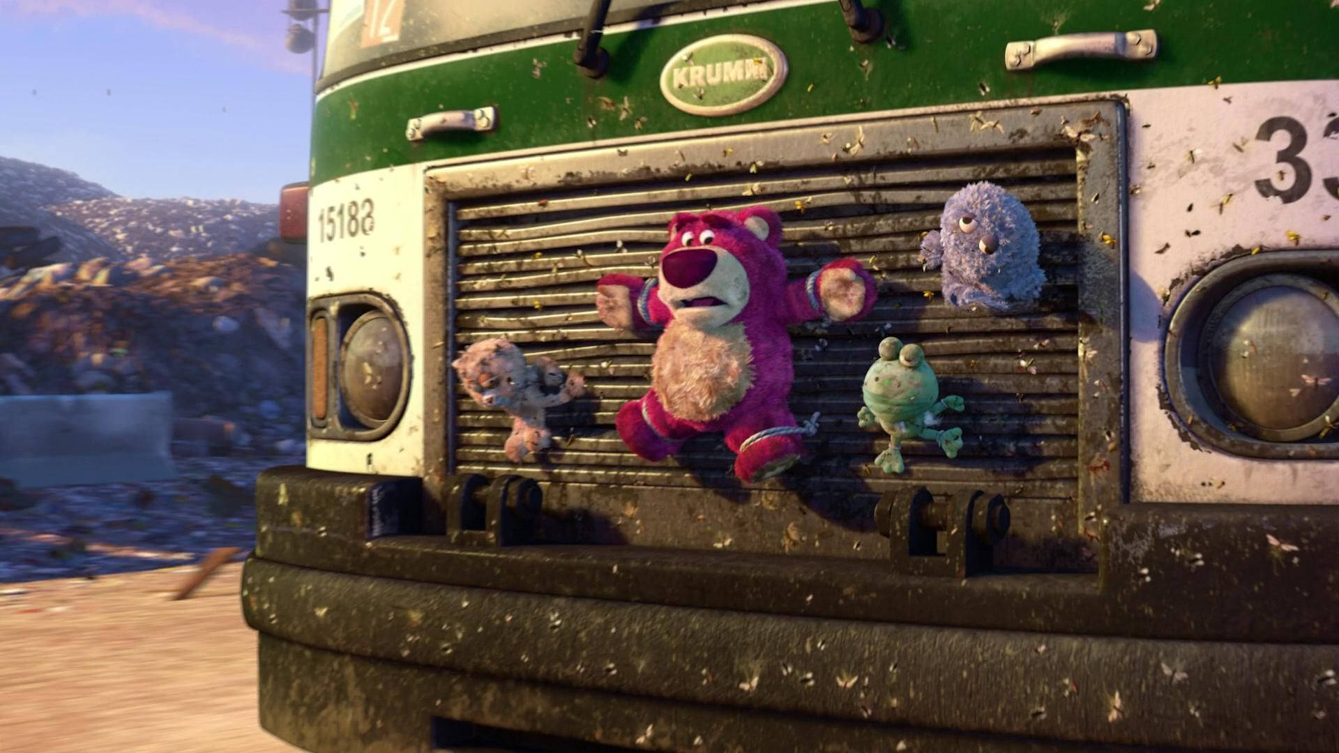 Lotso Legato Su Un Camion