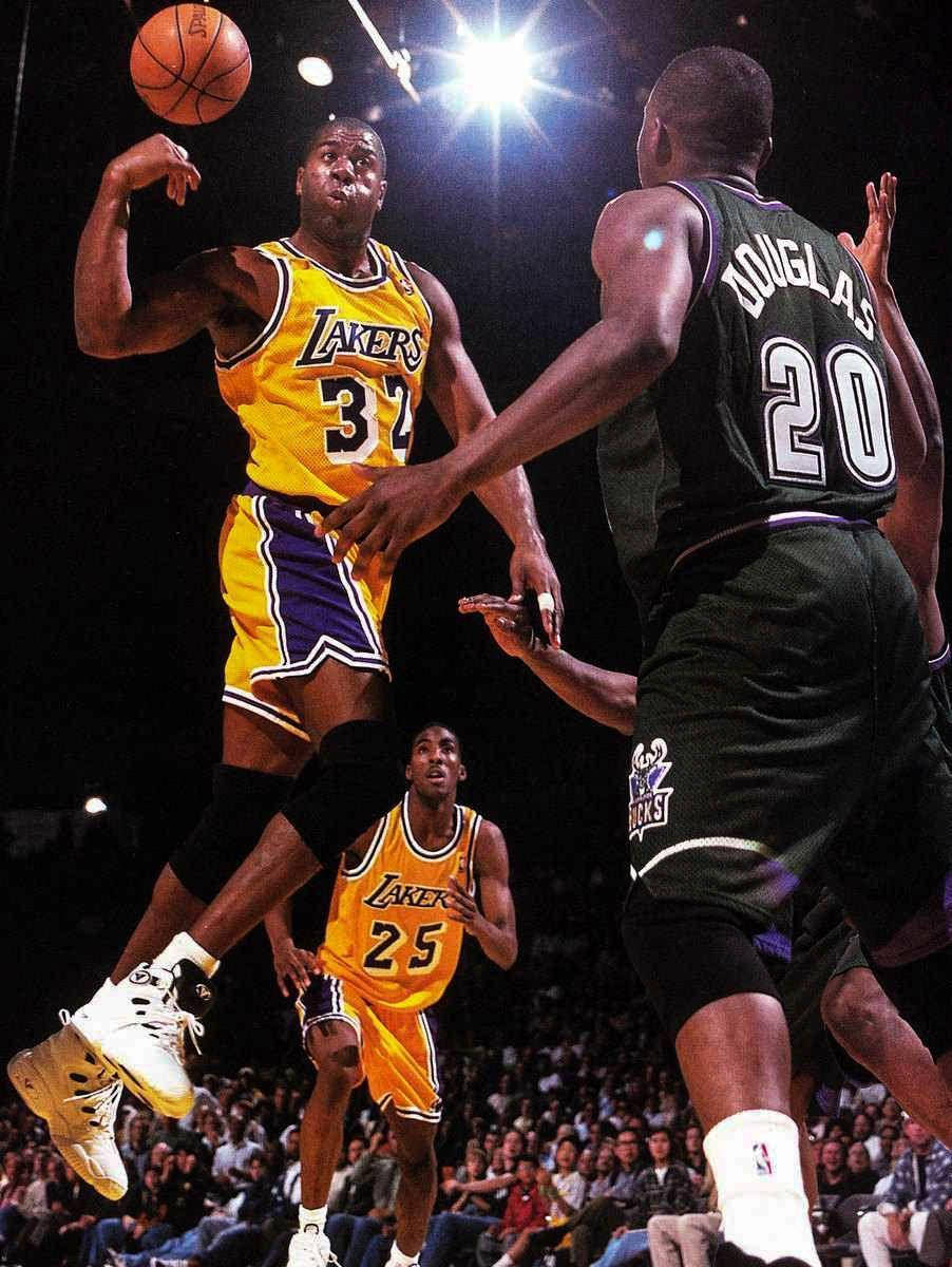 Magic Johnson Layup Achtergrond