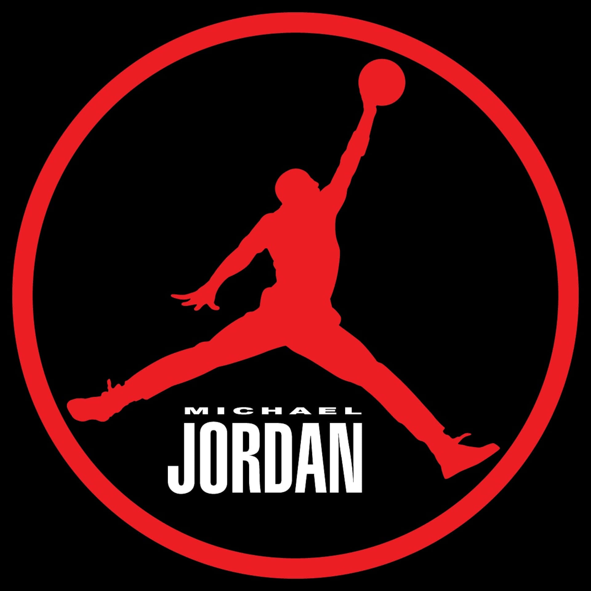 Michael Jordan 23 Logo Achtergrond