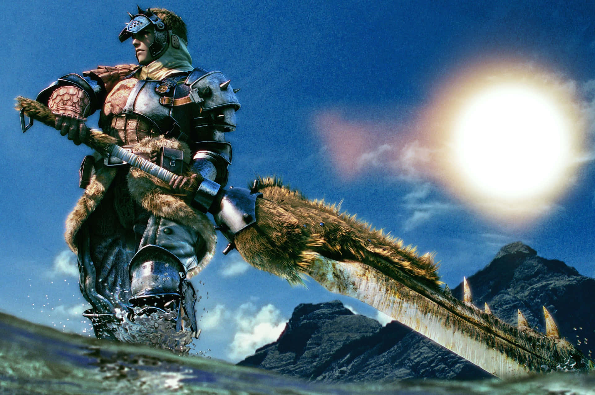 Vind Je Avontuur In Monster Hunter 3 Achtergrond