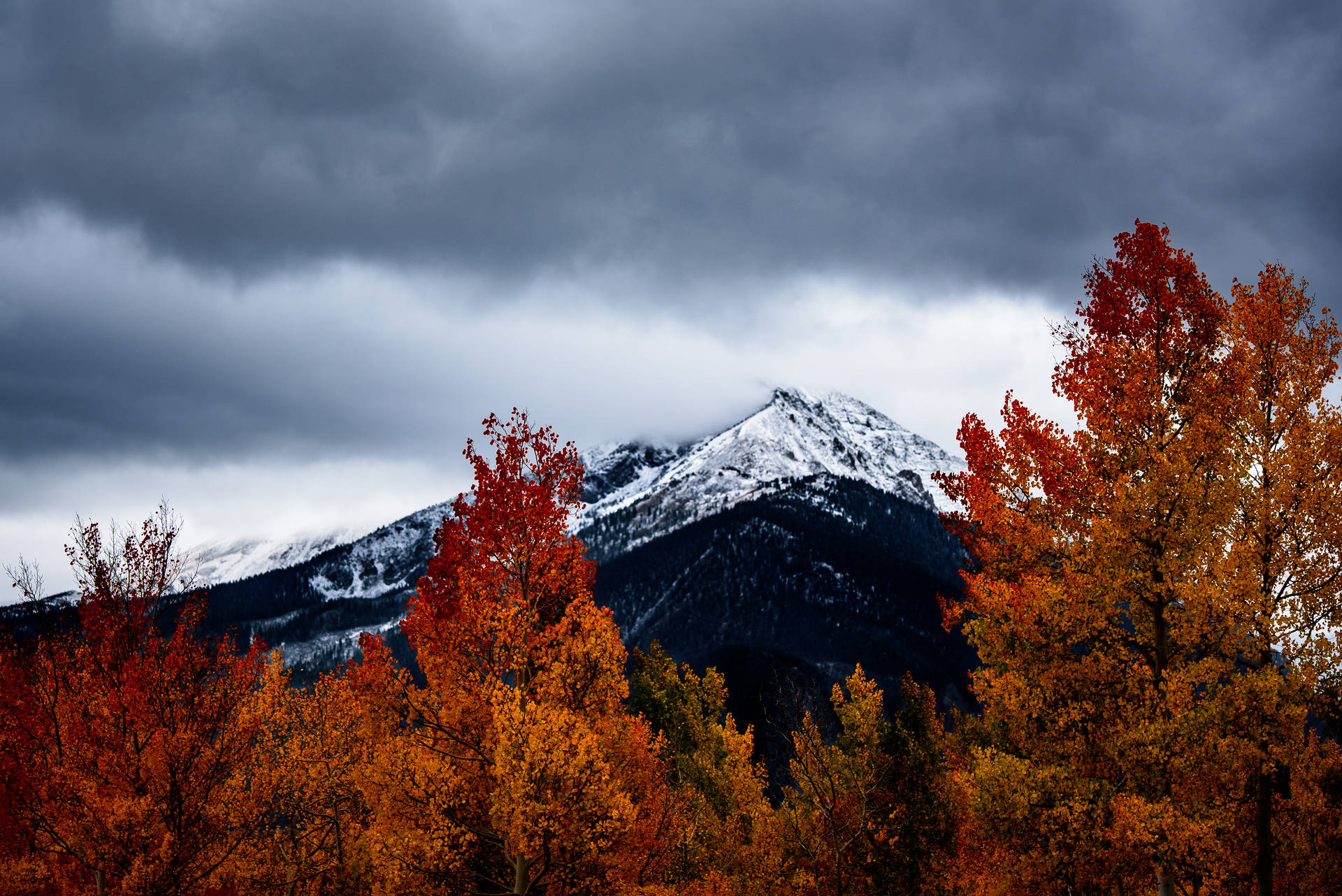 Únetea Mí En Explorar La Seductora Belleza Del Otoño, Acurrucado En Las Montañas. Fondo de pantalla