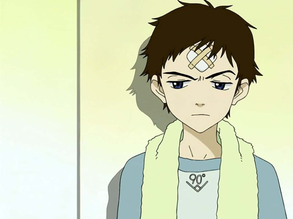 Naotanandaba, El Joven Protagonista De Flcl, En Un Momento De Contemplación. Fondo de pantalla