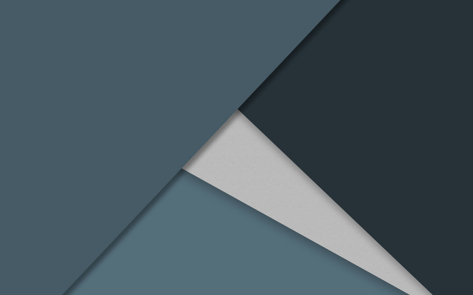Overlappende grå Android materiale design Wallpaper
