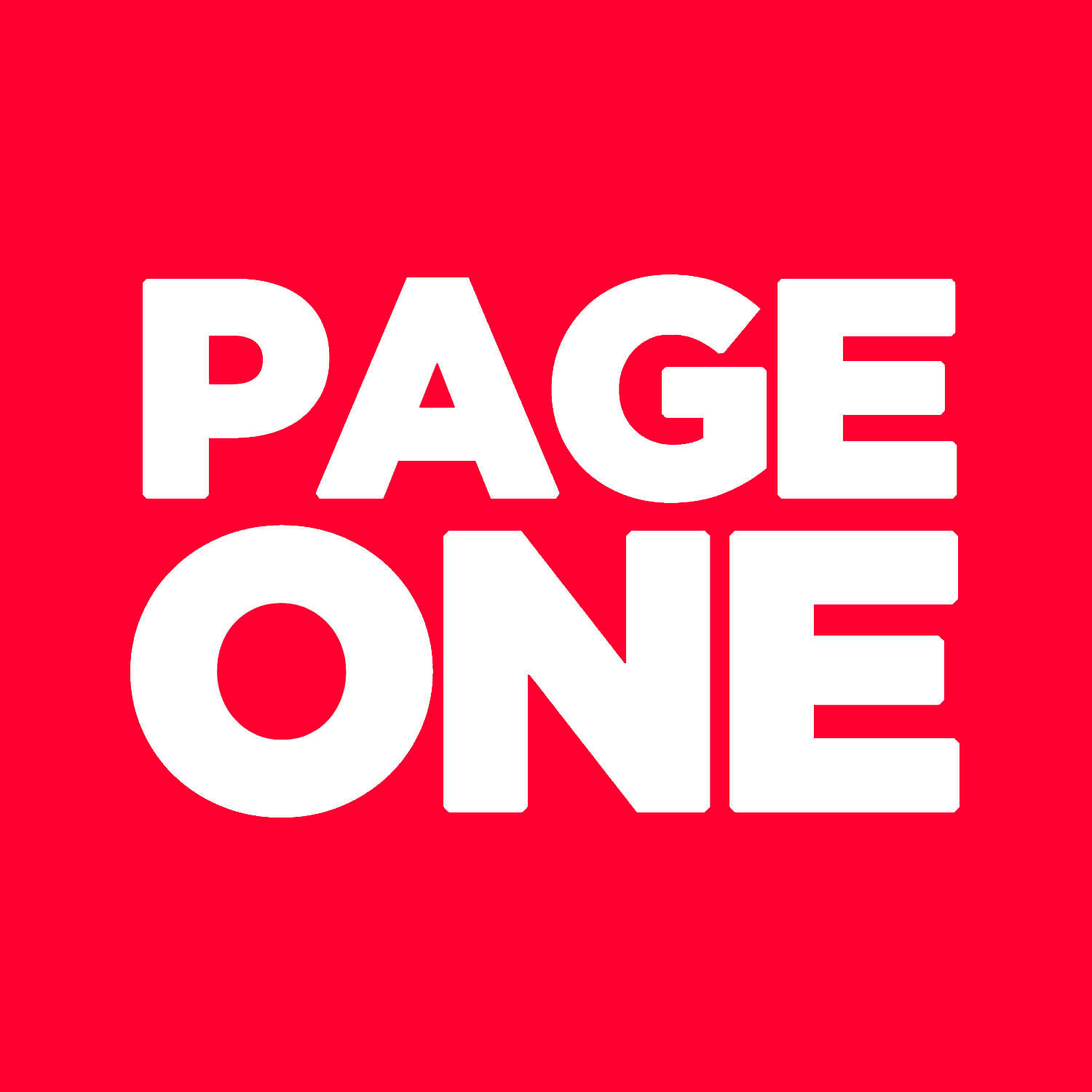 Pagina Eén Achtergrond