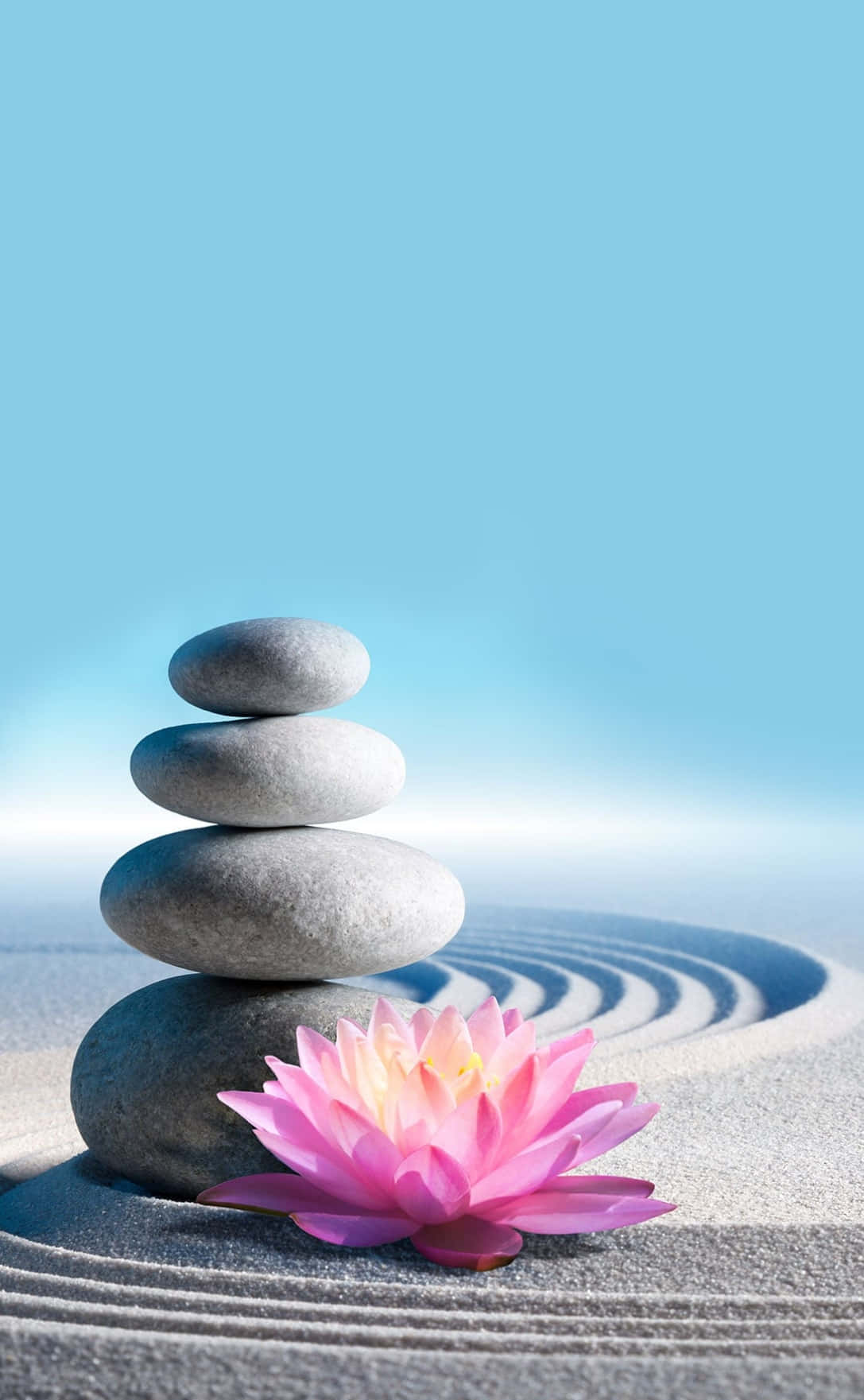 Oplad og tag en timeout med en afslappende Iphone baggrund Wallpaper