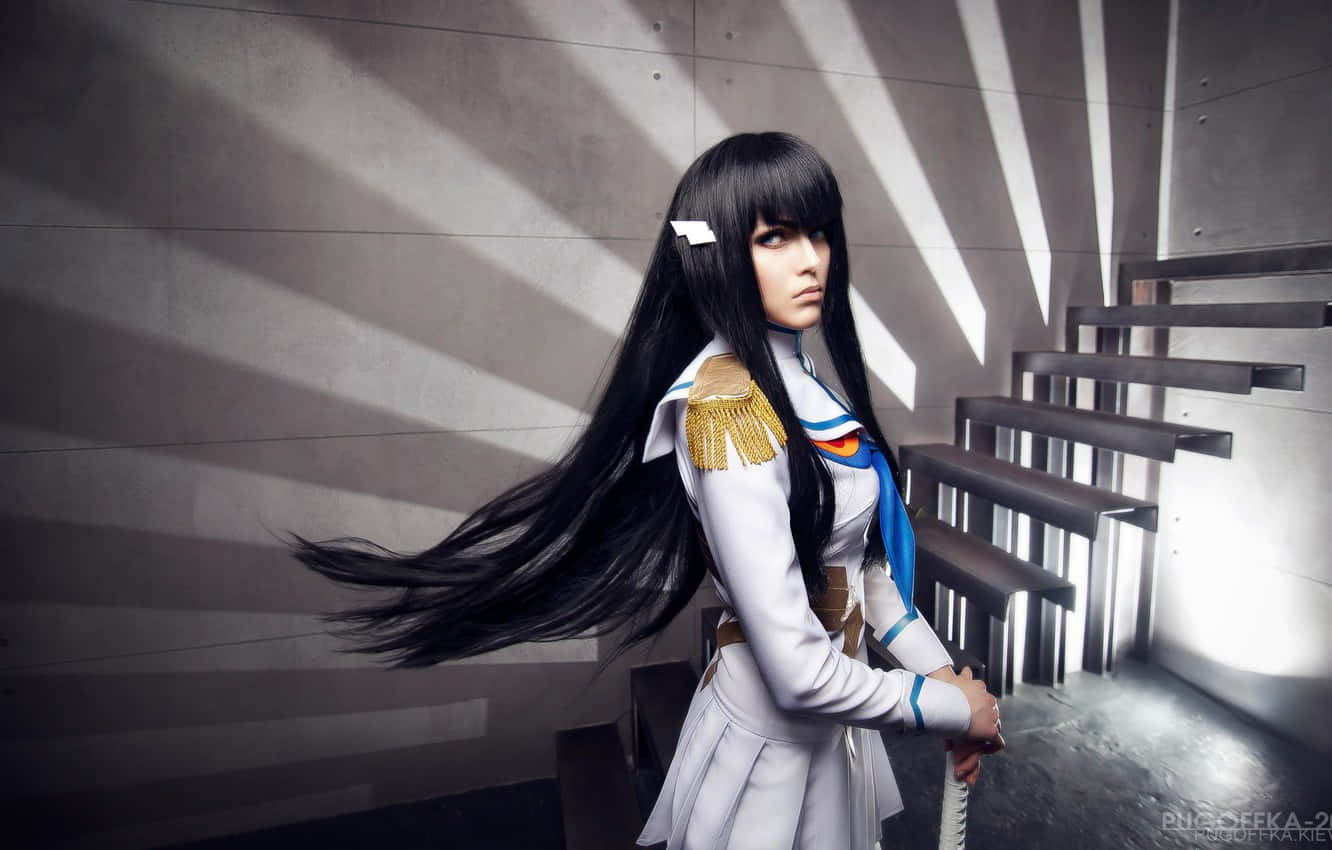 Satsuki Kiryuin Se Bat Pour La Justice Fond d'écran