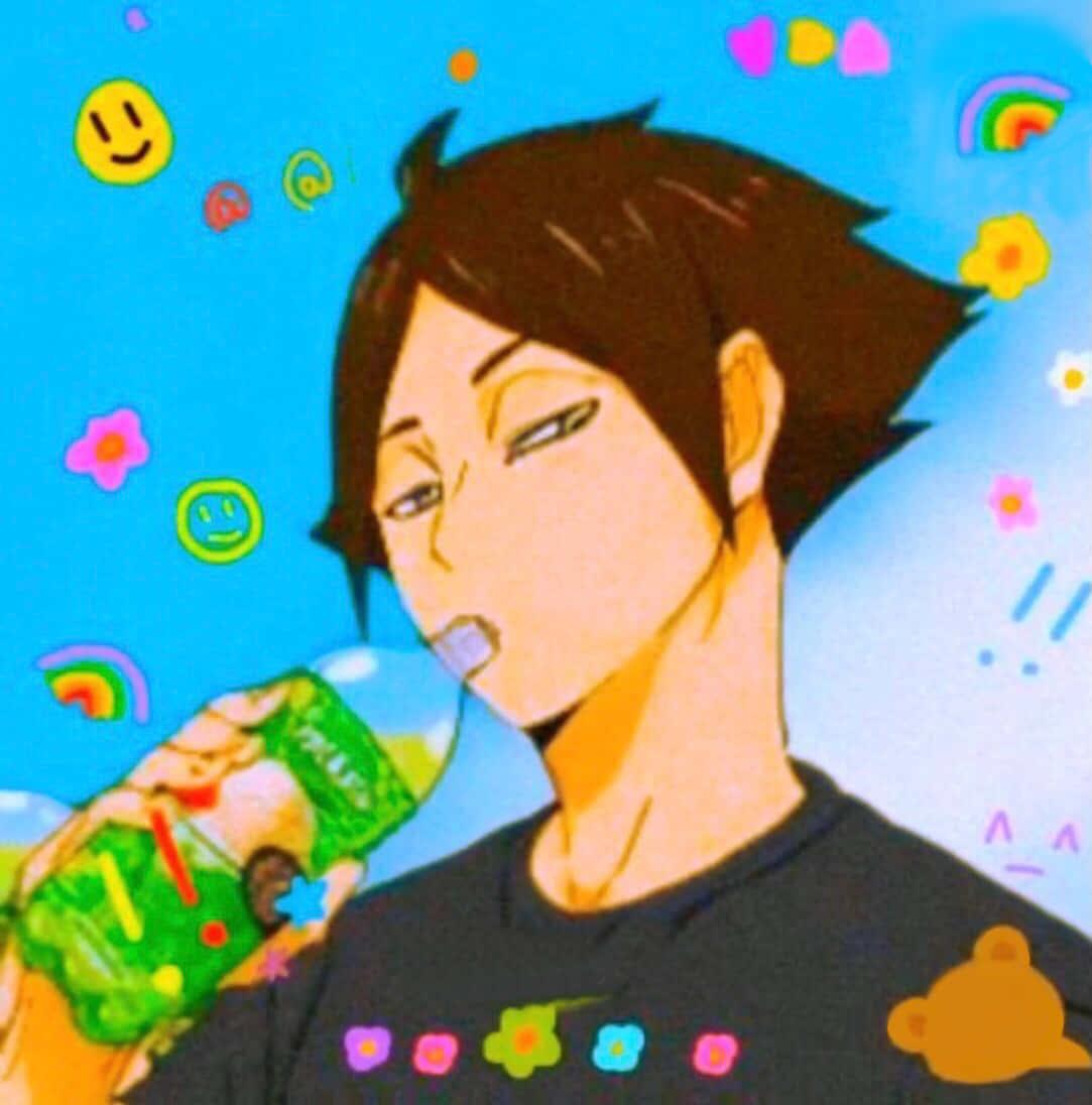 Suna Rintarou Schattige Esthetische Digitale Fan Art Achtergrond