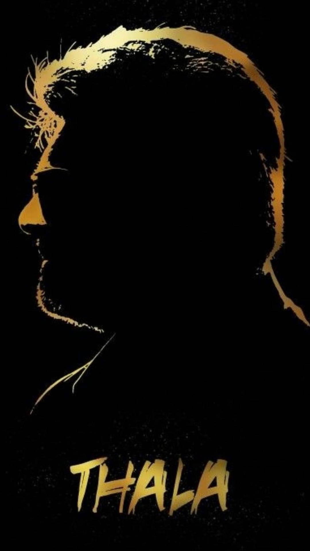 Thala Ajith Arte Vettoriale Ombra Sfondo
