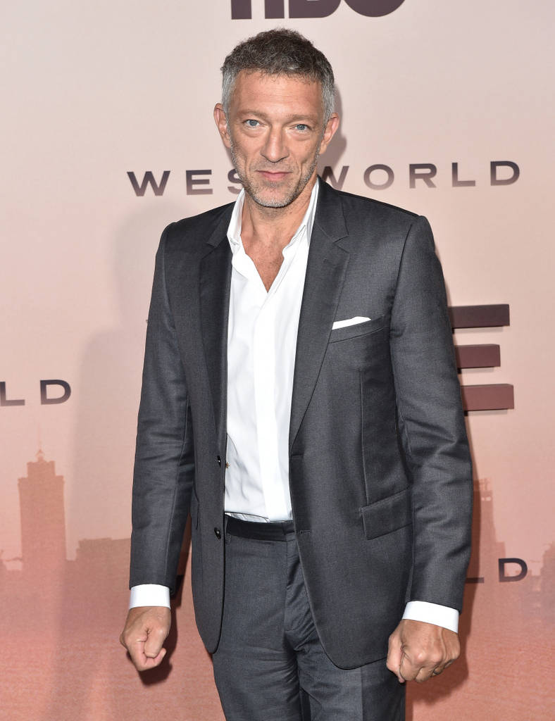 Vincent Cassel Bij De Première Van Het Derde Seizoen Van Westworld Achtergrond