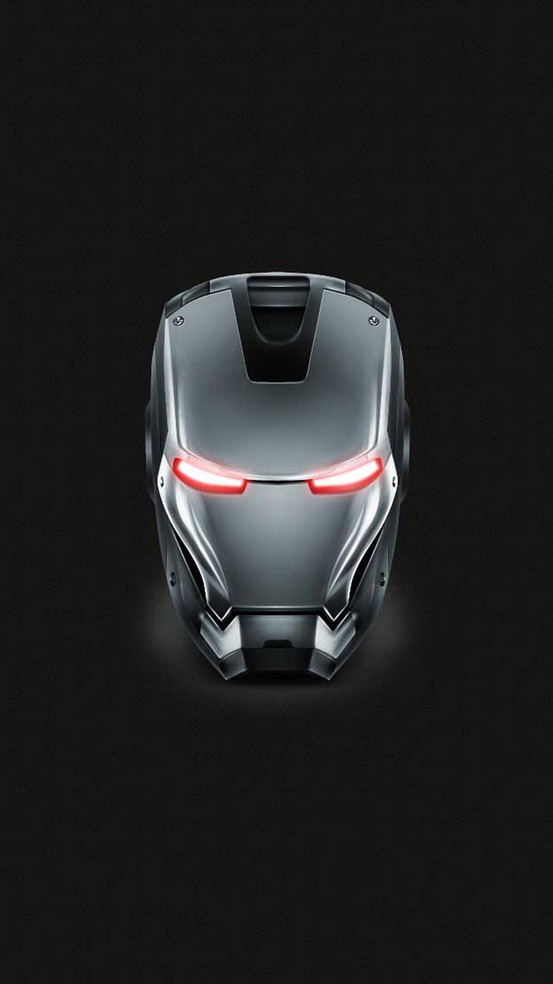 War Machine Gezicht Iron Man Android Achtergrond