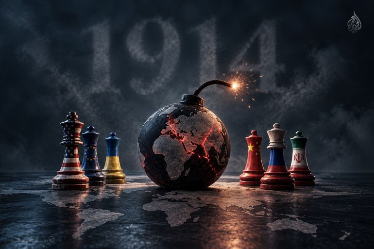 تصميم خاص - الحرب العالمية الثالثة.. هل يعيش العالم لحظة 1914 من جديد؟