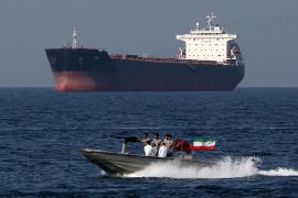 مضيق هرمز الشريان الحيوي لحركة التجارة (صورة من AFP)
