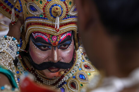 Dussehra festival celebrations in New Delhi