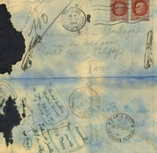Lettres autographes signées adressées à Marc Barbezat le 8 novembre et le 28 décembre 1943