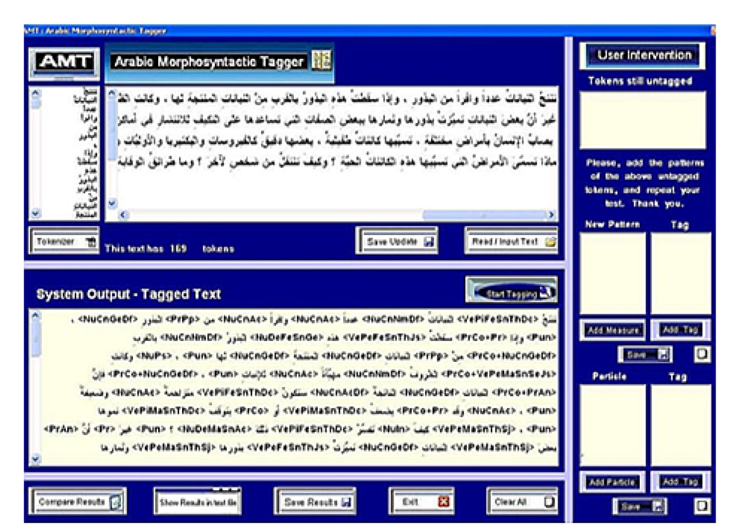 Figure 2 AMT system main screen