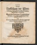Titelblatt