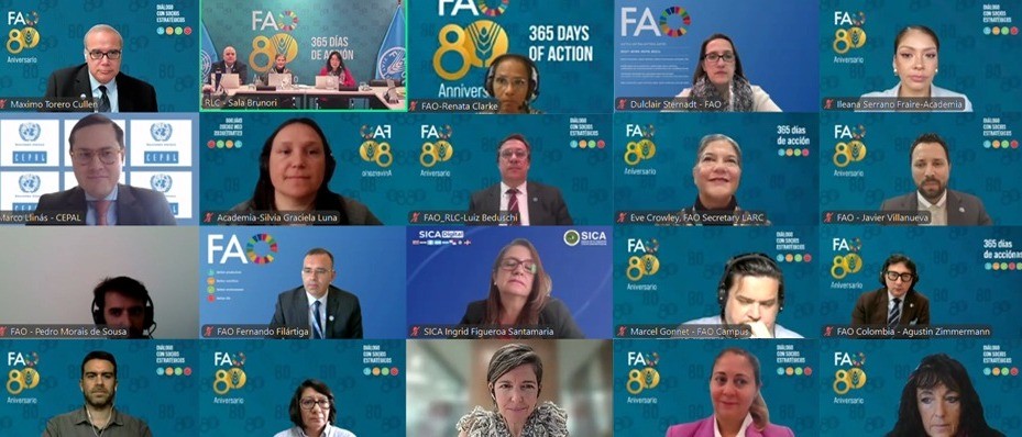 Socios estrategicos dialogaron sobre sistemas agroalimentarios