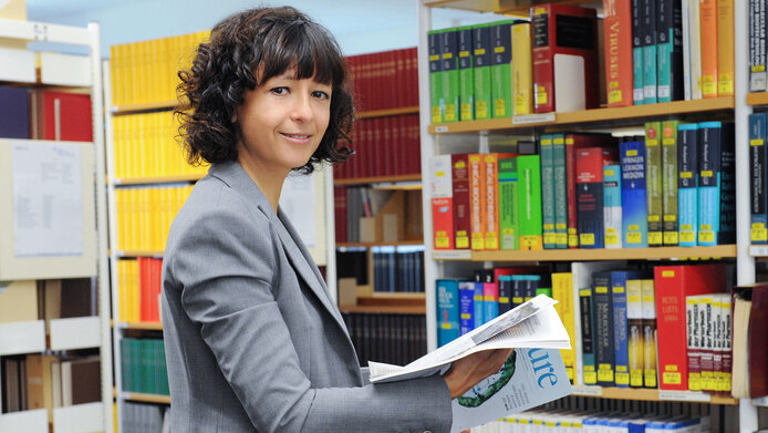Emmanuelle Charpentier im Porträtt