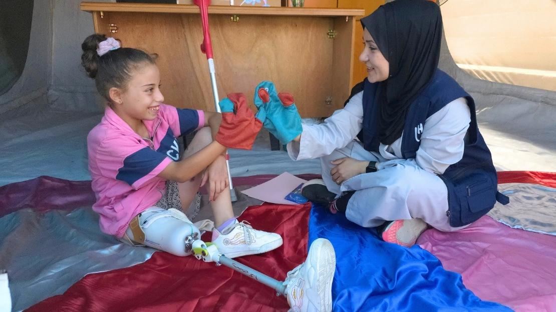 Gaza: Eine Prothese mitten im Krieg