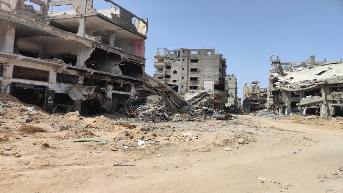 Act decisively and without delay to end the human suffering and uphold international law in the occupied Palestinian territory