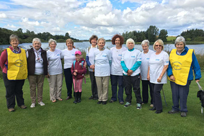 Dundee Soroptimists raised over £500 with fundraising walks around the Loch of Forfar and over the Queensferry Crossing in 2017