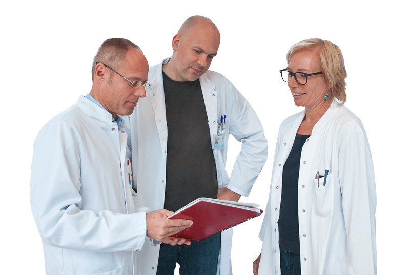 platzhalter forscherin mit microskop