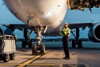 Ground handling staff