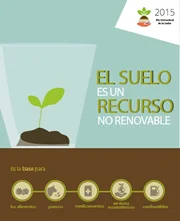 el suelo es un recurso no renovable