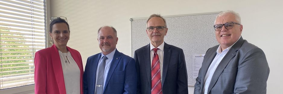 Prof.in Kammler, Prof. Hekimler, Prof. Resch, Prof. Neumayr