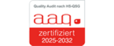 Qualitätsmanagementsystem Audit Siegel 2025-2032