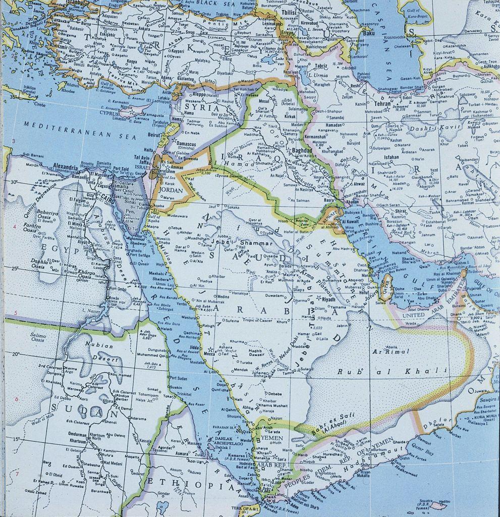 Middle East Map