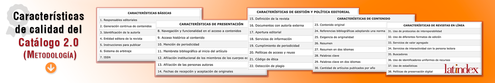 Imagen sobre la postulación al Catálogo 2.0