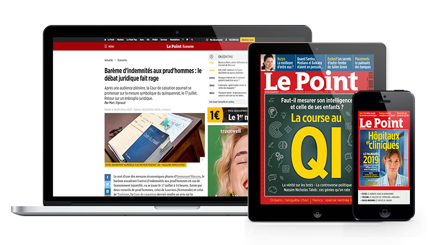 image d'un mac avec la couverture du point et du site