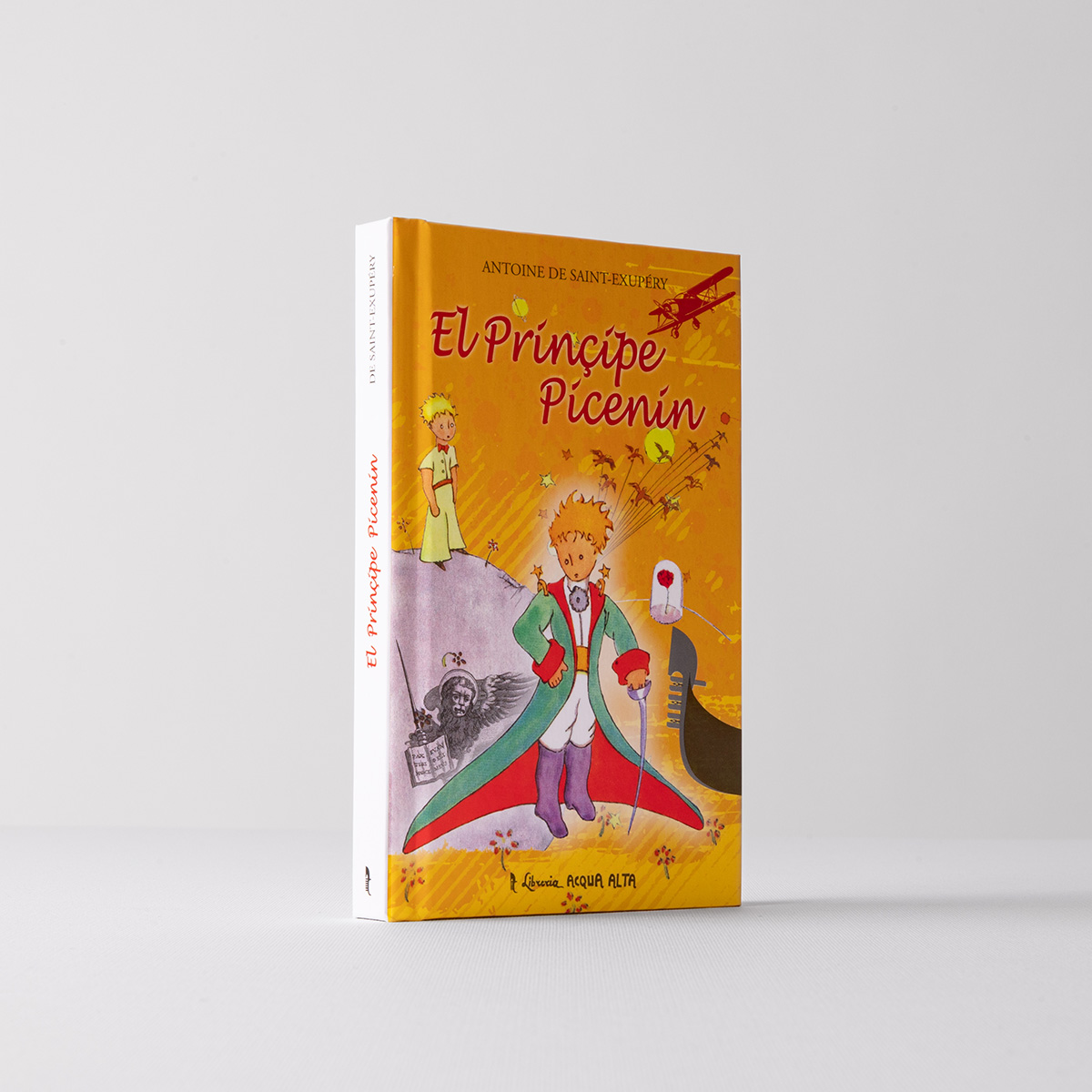 Il piccolo principe - Veneziano - l1  | Libreria Acqua Alta Venezia