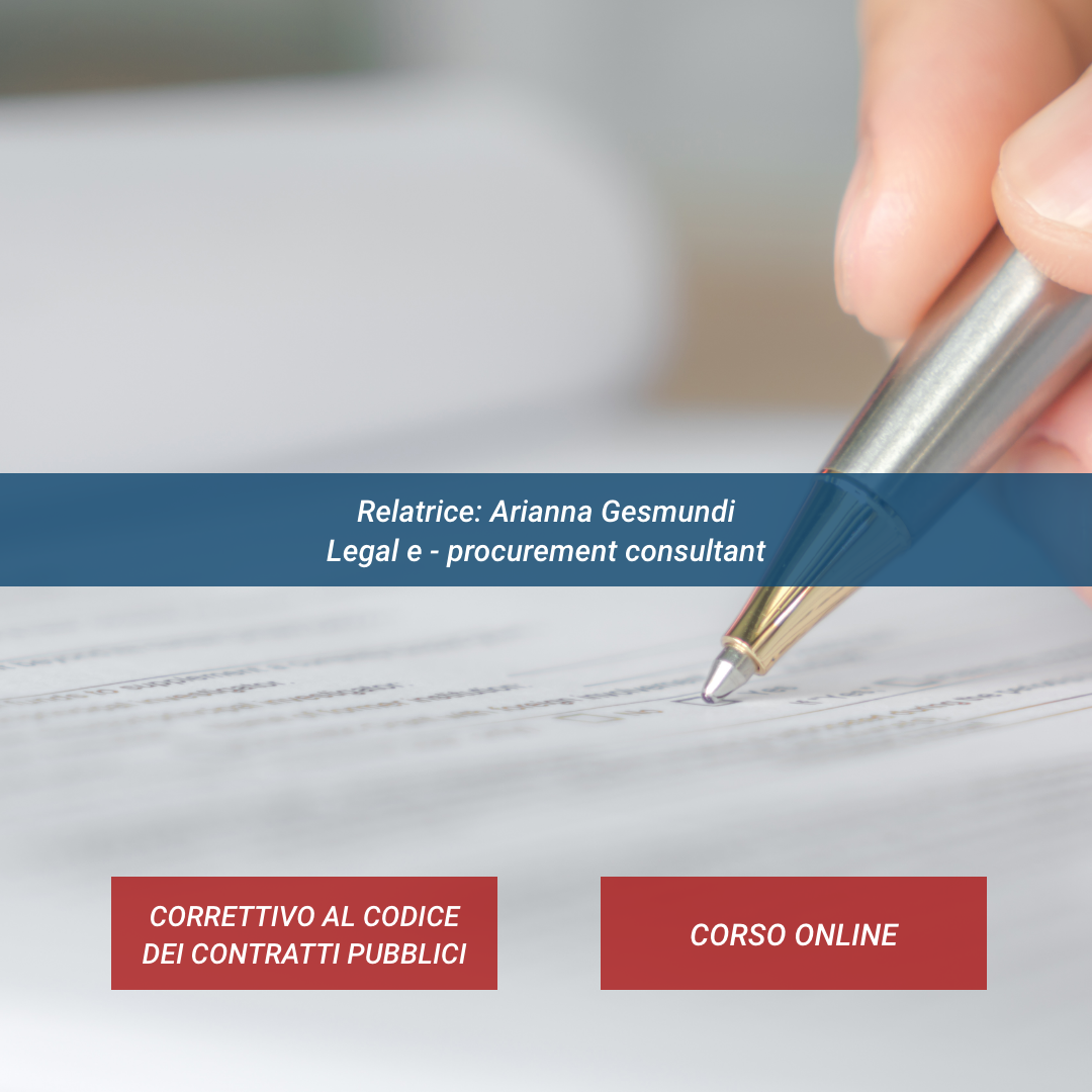 Correttivo al Codice dei contratti pubblici D.lgs 36/2023