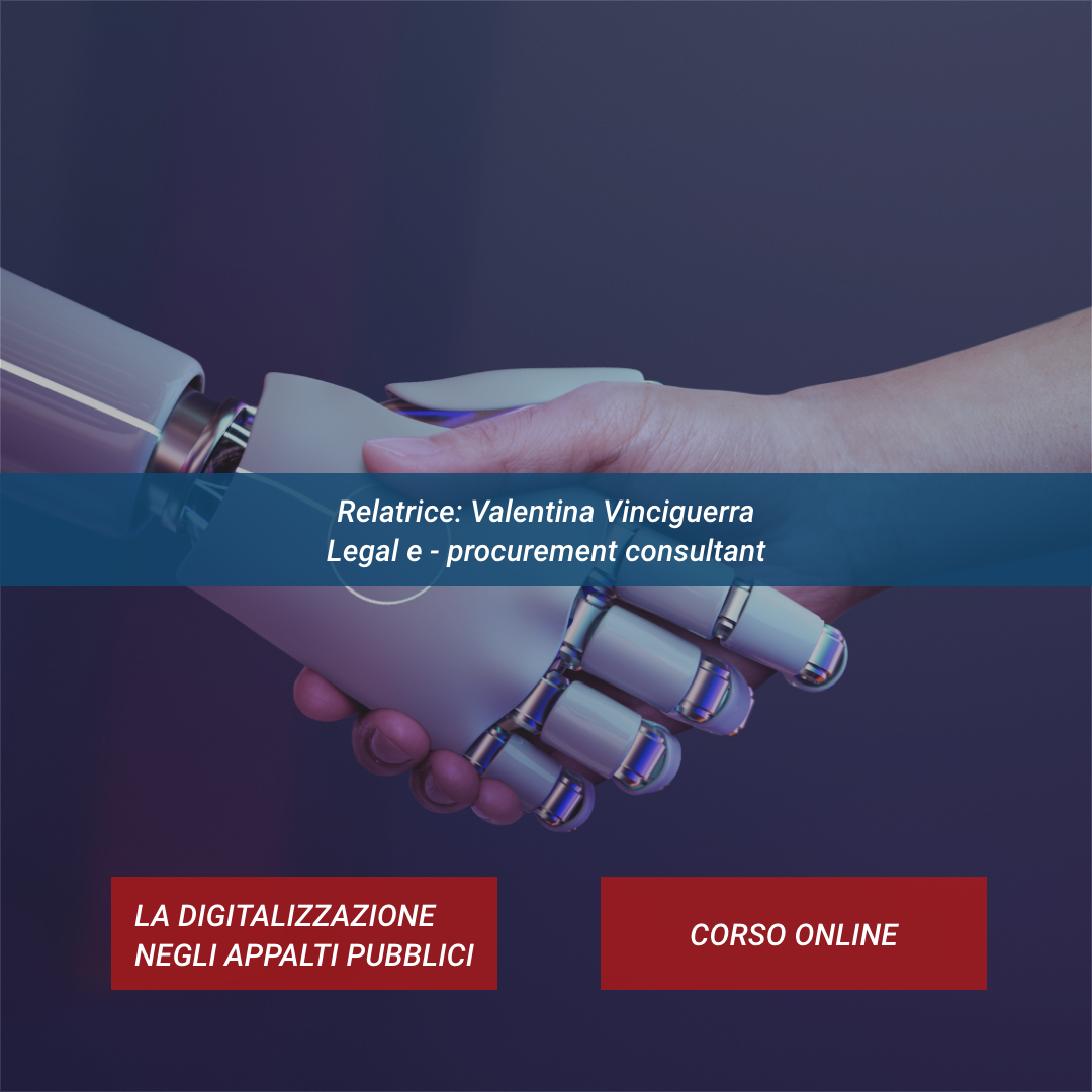 La digitalizzazione negli appalti pubblici