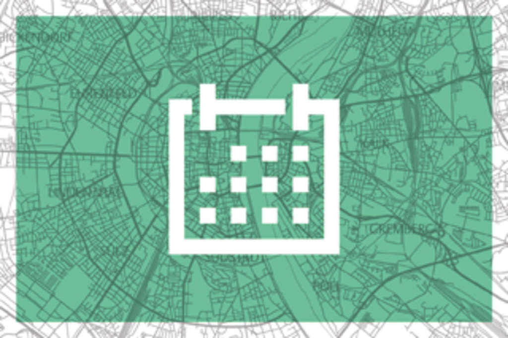 Teaser Icons Veranstaltungen, Link auf Veranstaltungen und Messen