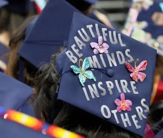 uagc fall 2025 virtual commencement by the numbers infographic