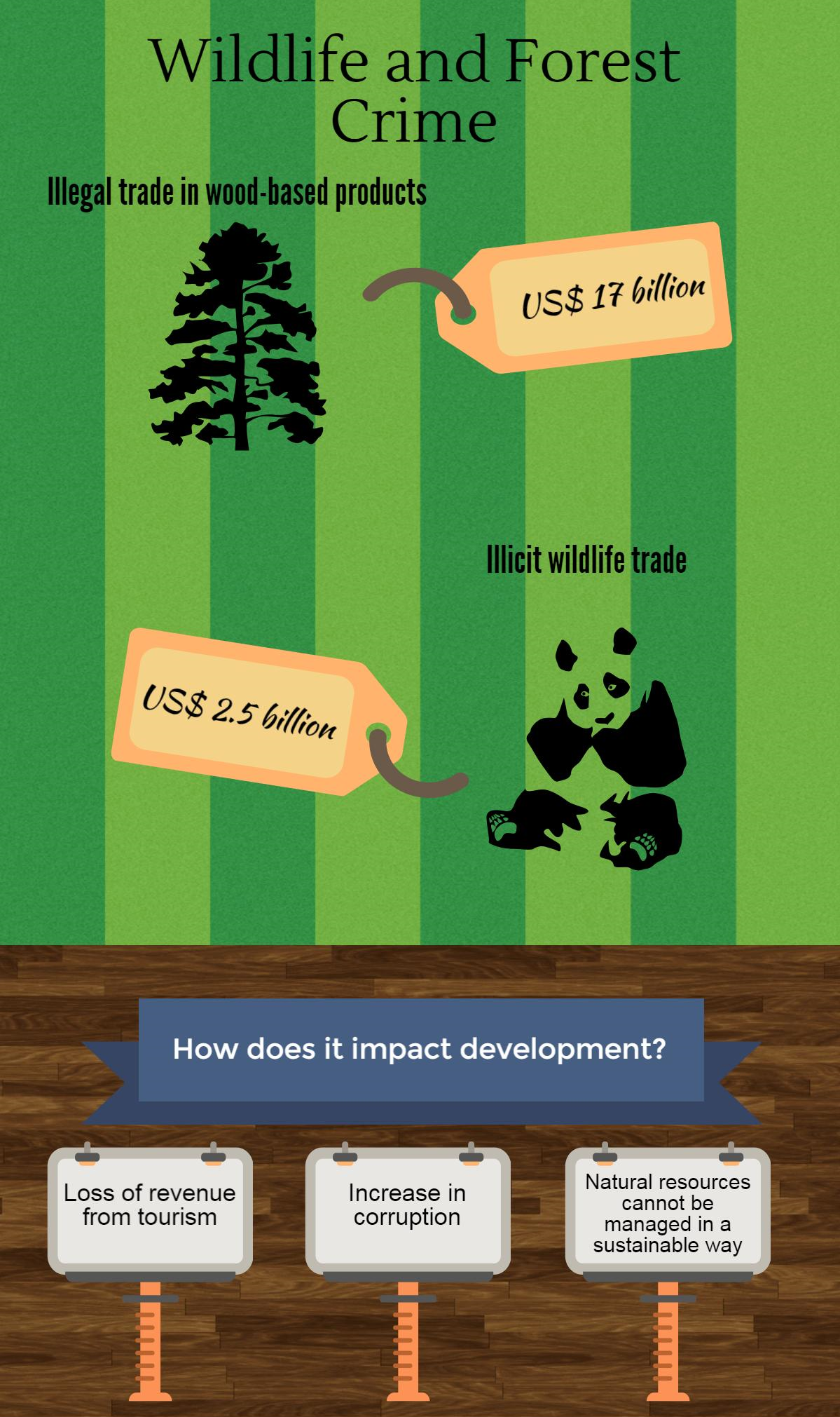 wild life infographic