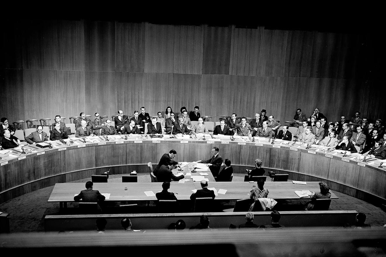 Reunión de ECOSOC en 1946