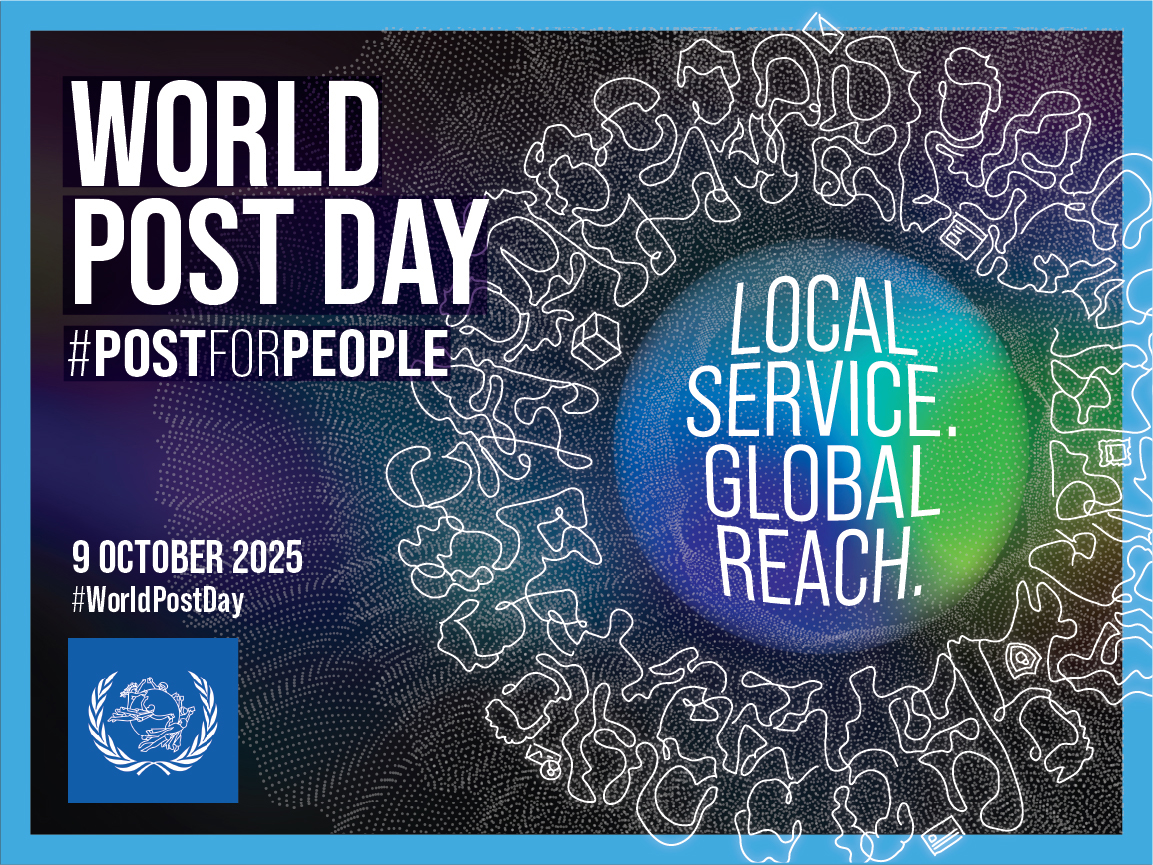 World Post Day 2024 campaign poster