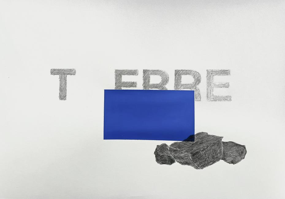 Etude _ Lointains. Bernard Calet. La Maréchalerie, 2025.