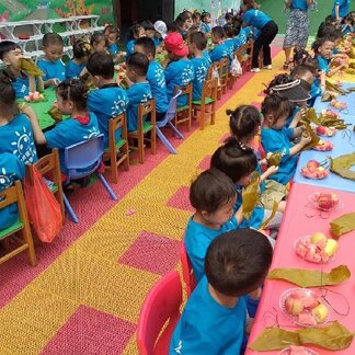 Children benefitting from the Preschool Nutrition Improvement Project in Xiangxi, Hunan Province of China. Photo credit: WFP/PMO