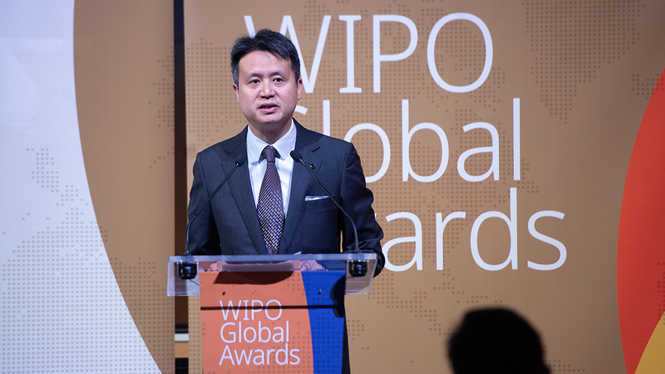 Daren Tang at the opening of applications for the WIPO Global Awards 2025