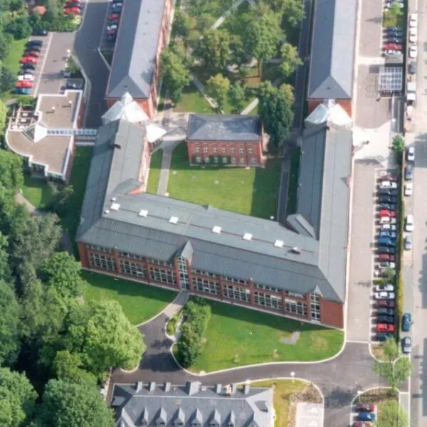 Luftbild Gebäude Bayreuth